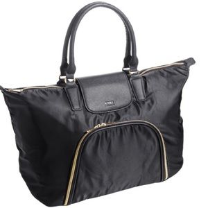 Aimee Kestenberg Florence Travel Tote Black Gold
